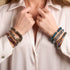 Licorne Argent | Liens Monroe | Bracelet sablier