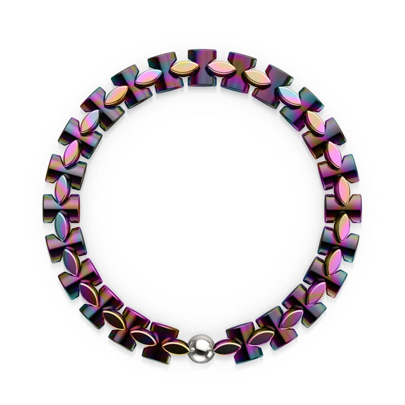 Licorne Argent | Liens Monroe | Bracelet sablier