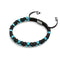 Turquoise x Pierre de lave | Argent sterling .925 | Bracelet Mini Diffuseur
