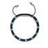 Turquoise x Pierre de lave | Argent sterling .925 | Bracelet Mini Diffuseur