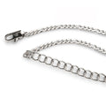 Acier inoxydable plaqué argent