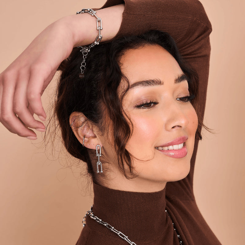 Le Junon | Bracelet chaîne pastille