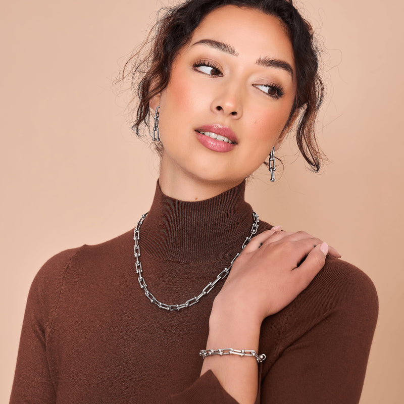 Le Junon | Bracelet chaîne pastille