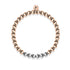 Alluring | 18k Rose Gold | Silver | Expression Bracelet