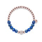 Atlantide | Or rose 18 carats | Bracelet de pierres précieuses de mer en cristal