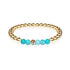 Awe | 18k Gold | Ocean Emperor Gemstone | Expression Bracelet