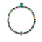 Charismatique | Licorne Argent | Cristaux de zircone cubique noire | Bracelet Expression