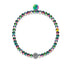 Charismatique | Licorne Argent | Cristaux de zircone cubique noire | Bracelet Expression