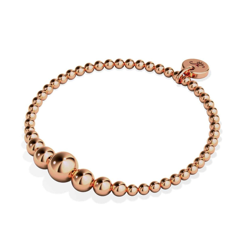 Enchanteur | Cascade en or rose 18 carats | Bracelet Expression