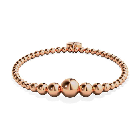Enchanteur | Cascade en or rose 18 carats | Bracelet Expression
