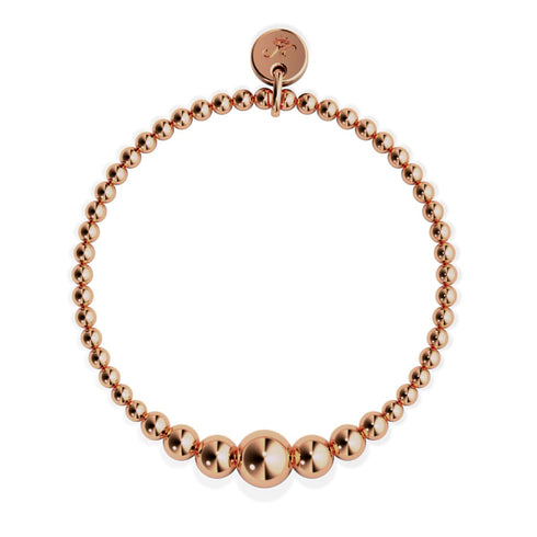 Enchanteur | Cascade en or rose 18 carats | Bracelet Expression