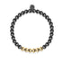 Glorious | Gunmetal | 18k Gold | Expression Bracelet
