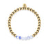 Joyful | 18k Gold | Porcelain Jade | Gemstone Expression Bracelet