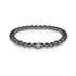 Envoûtant | Acier Onyx | Bracelet Expression Pavé de Cristaux