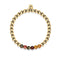 Sauvage | Or 18 carats | Jaspe rouge Picasso | Bracelet d'expression de pierres précieuses