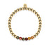 Sauvage | Or 18 carats | Jaspe rouge Picasso | Bracelet d'expression de pierres précieuses