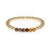 Sauvage | Or 18 carats | Jaspe rouge Picasso | Bracelet d'expression de pierres précieuses