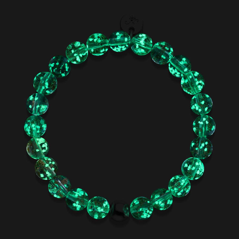 Albâtre | Argent sterling .925 | Bracelet Verre Luciole