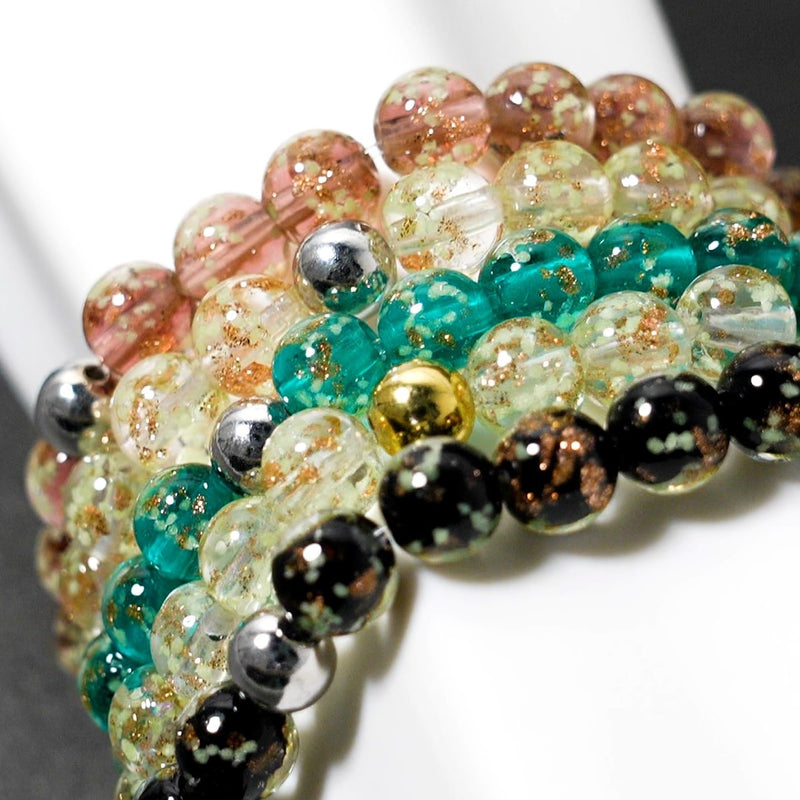 Albâtre | Argent sterling .925 | Bracelet Verre Luciole