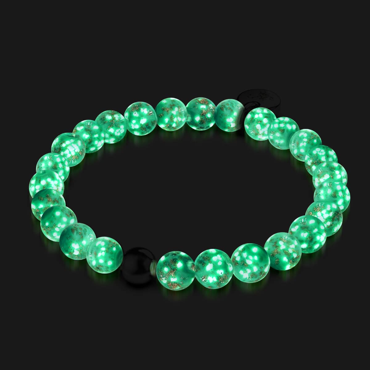 Cactus | .925 Sterling Silver | Firefly Glass Bracelet