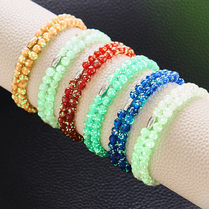 Cactus | Argent sterling .925 | Enveloppe de verre luciole