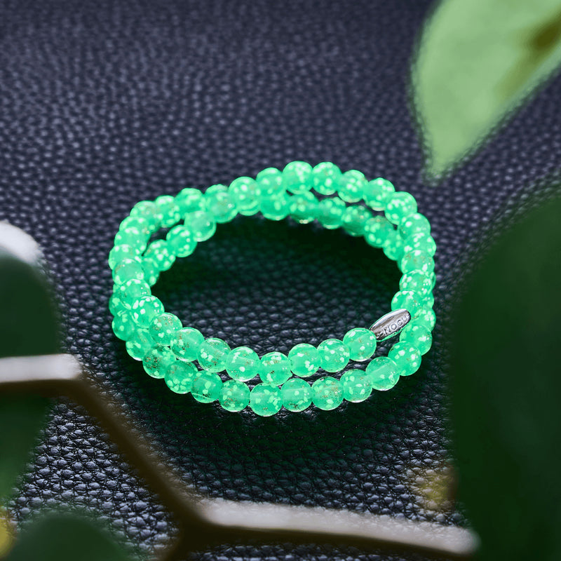 Cactus | Argent sterling .925 | Enveloppe de verre luciole