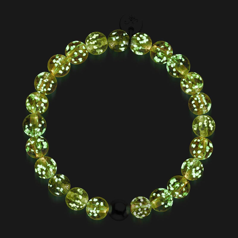 Caramel | Argent sterling .925 | Bracelet Verre Luciole