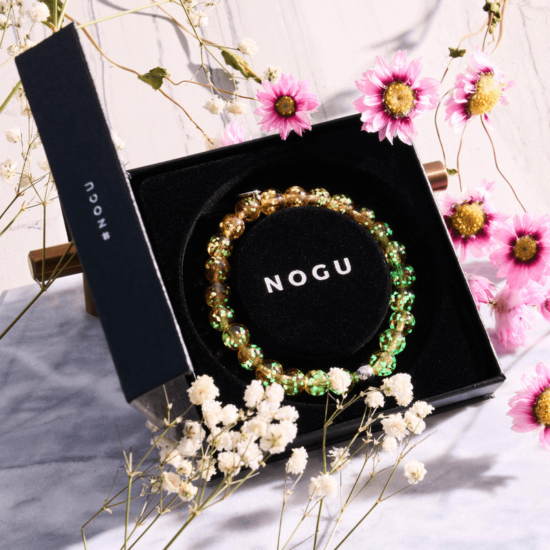 Caramel | Argent sterling .925 | Bracelet Verre Luciole