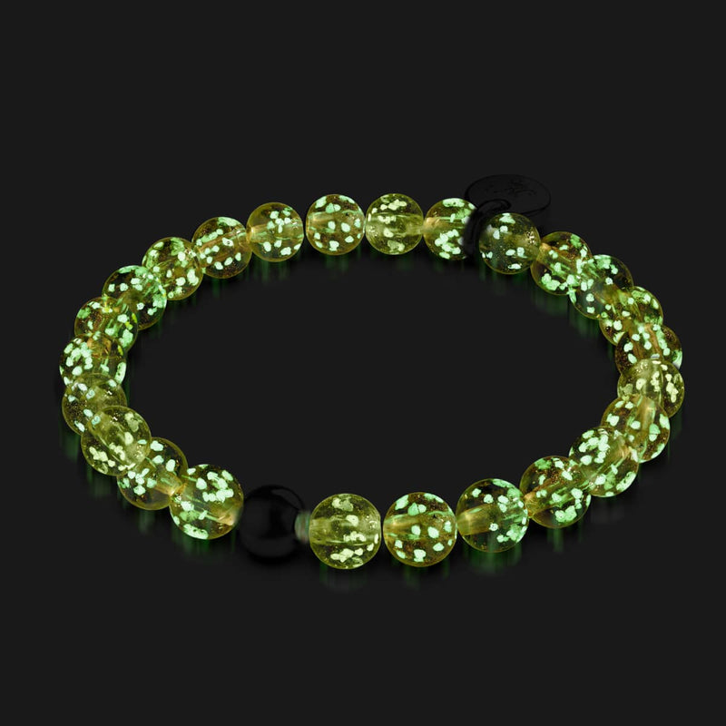 Caramel | Argent sterling .925 | Bracelet Verre Luciole