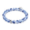 Lapis Flamme | Argent sterling .925 | Bracelet Verre Luciole