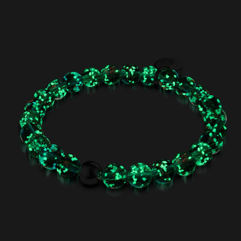 Lilas | Argent sterling .925 | Bracelet Verre Luciole