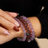 Lilac | .925 Sterling Silver | Firefly Glass Bracelet