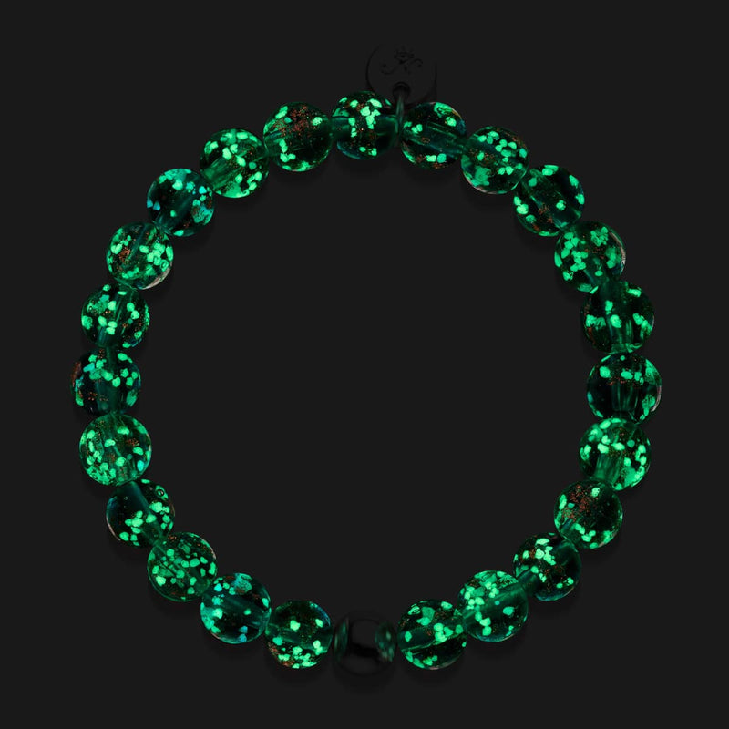 Merlot | Argent sterling .925 | Bracelet Verre Luciole