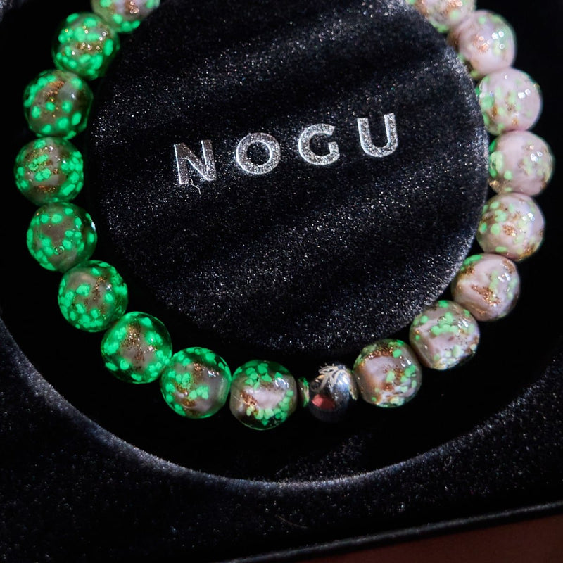 Pervenche | Argent sterling .925 | Bracelet Verre Luciole