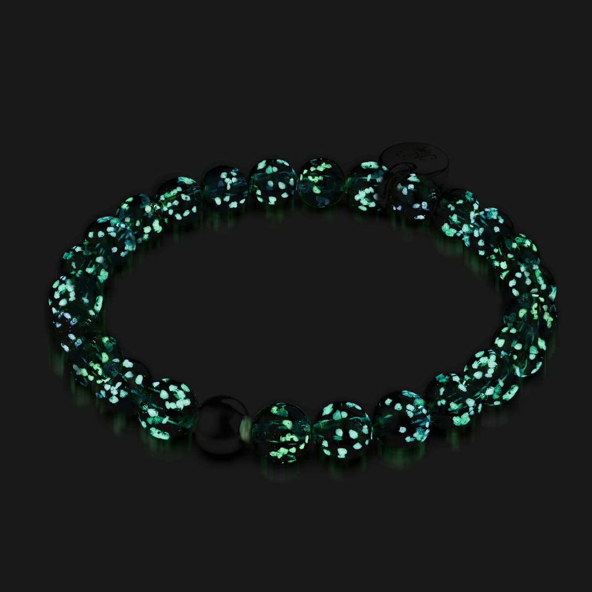 Saphir | Argent sterling .925 | Bracelet Verre Luciole