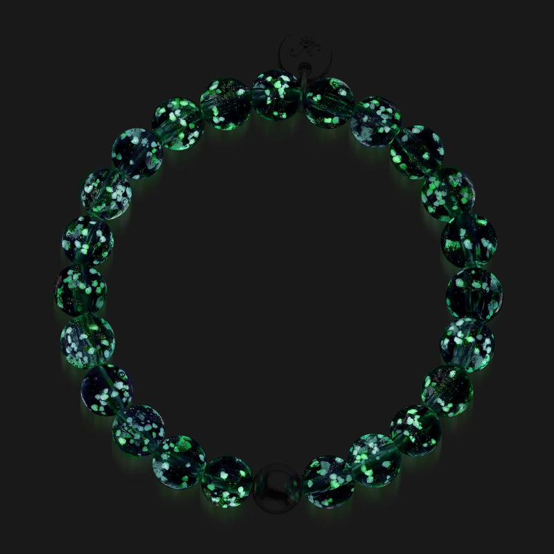 Saphir | Argent sterling .925 | Bracelet Verre Luciole