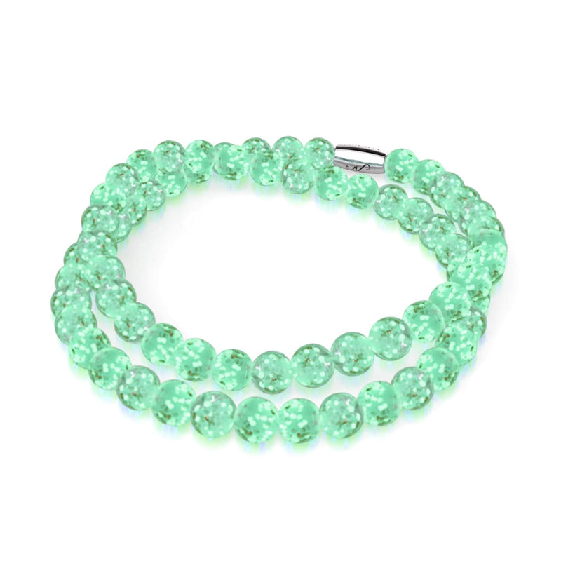 Succulente | Argent sterling .925 | Enveloppe de verre luciole