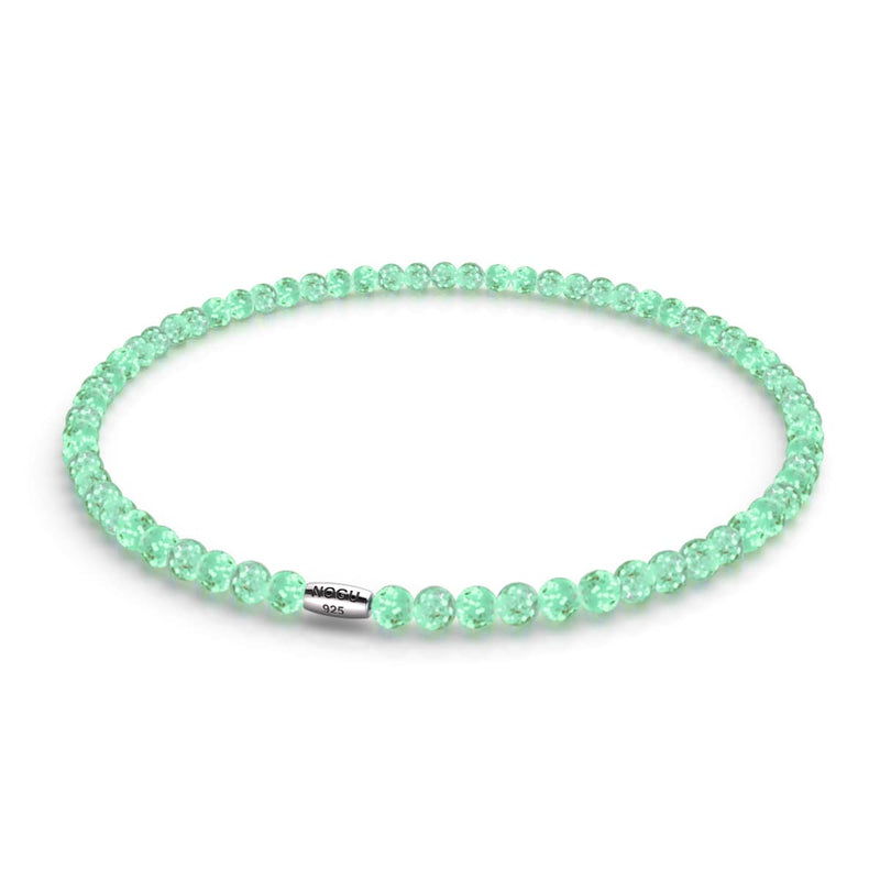 Succulente | Argent sterling .925 | Enveloppe de verre luciole