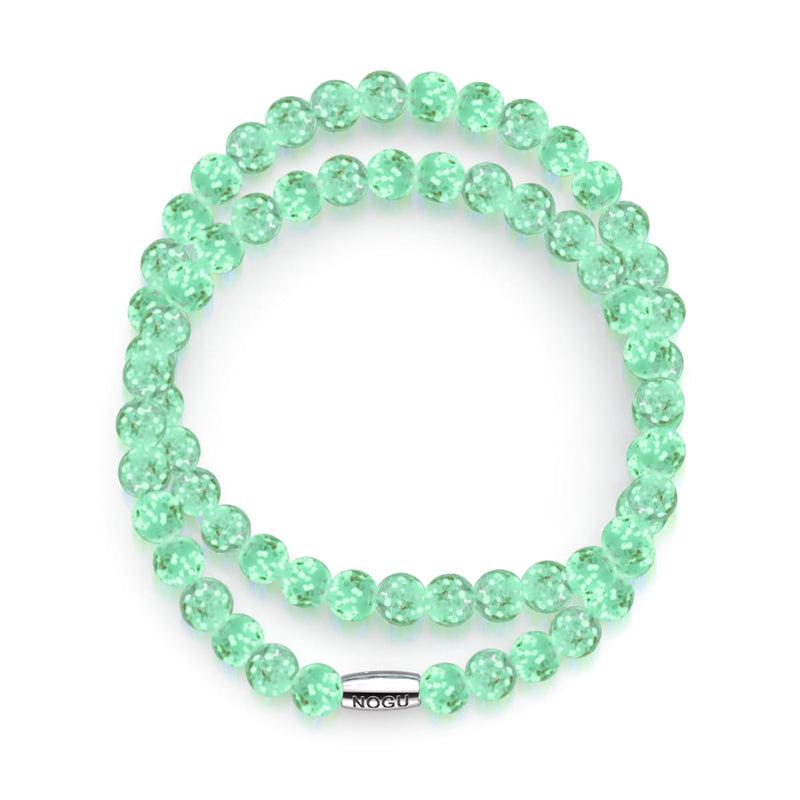 Succulente | Argent sterling .925 | Enveloppe de verre luciole