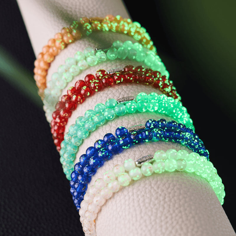 Succulente | Argent sterling .925 | Enveloppe de verre luciole