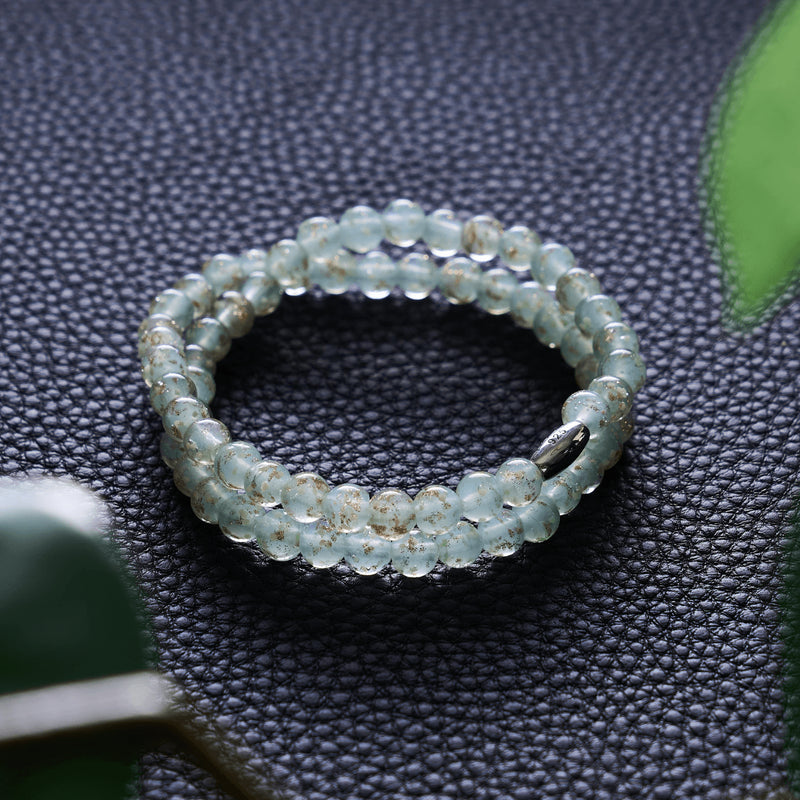 Succulente | Argent sterling .925 | Enveloppe de verre luciole