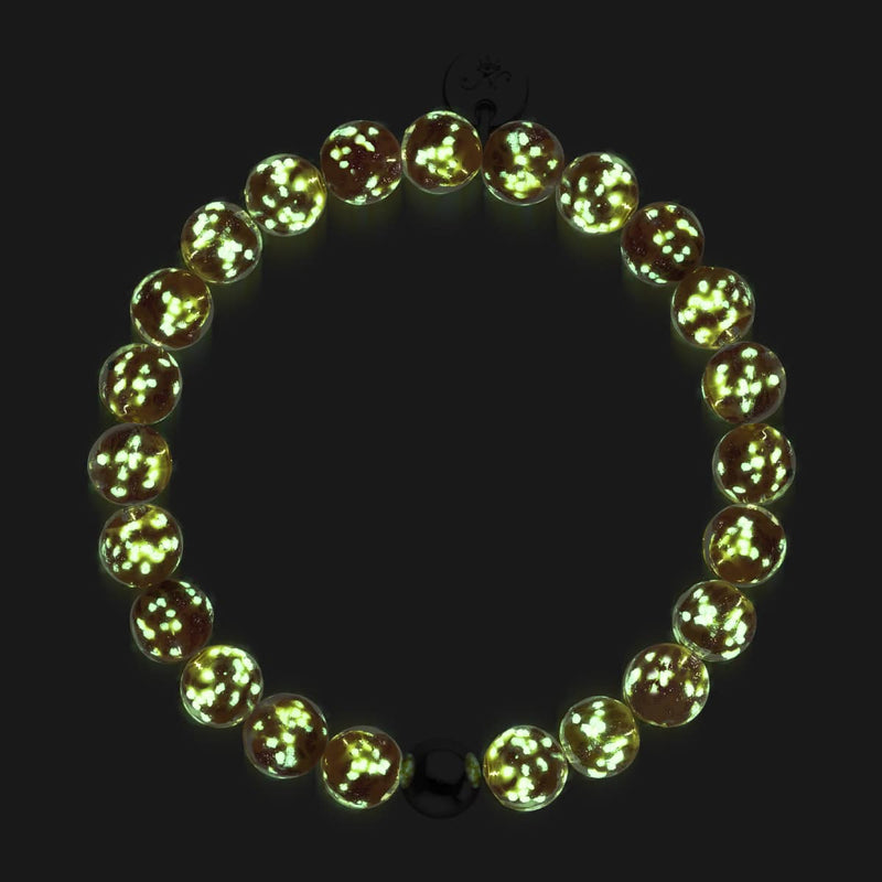 mandarine | Argent sterling .925 | Bracelet Verre Luciole