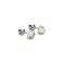 Ivoire | Argent sterling .925 | Mini Boucles D'oreilles Tiges En Verre Luciole