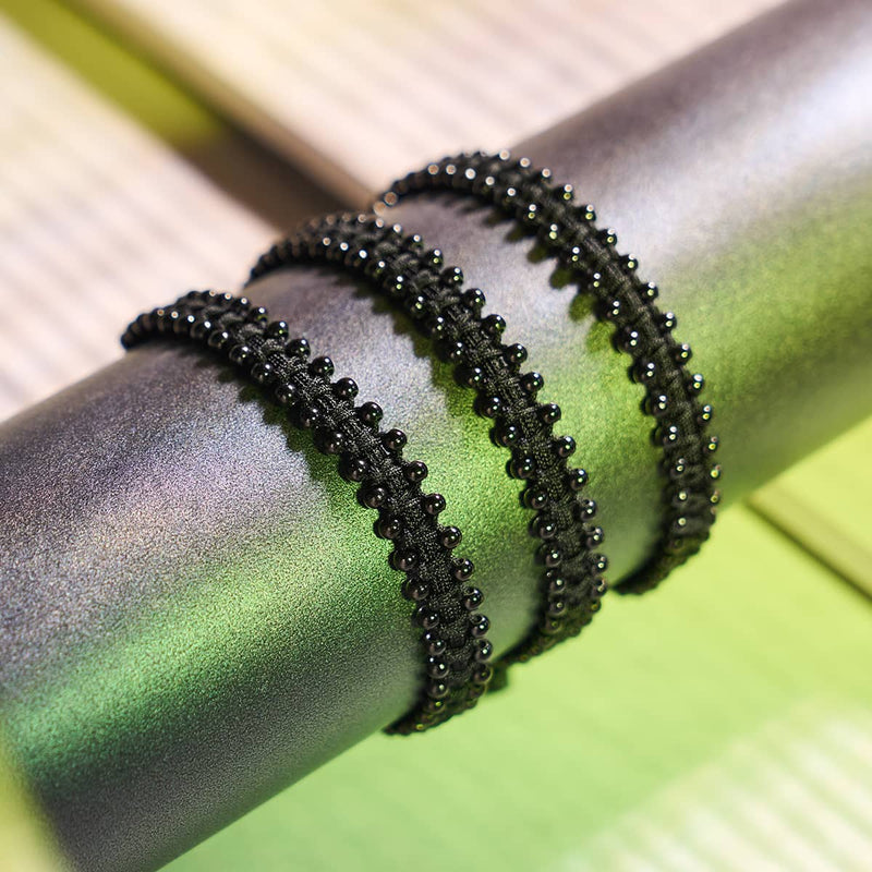 Bronze x Noir | Bracelet DOT de l'amitié