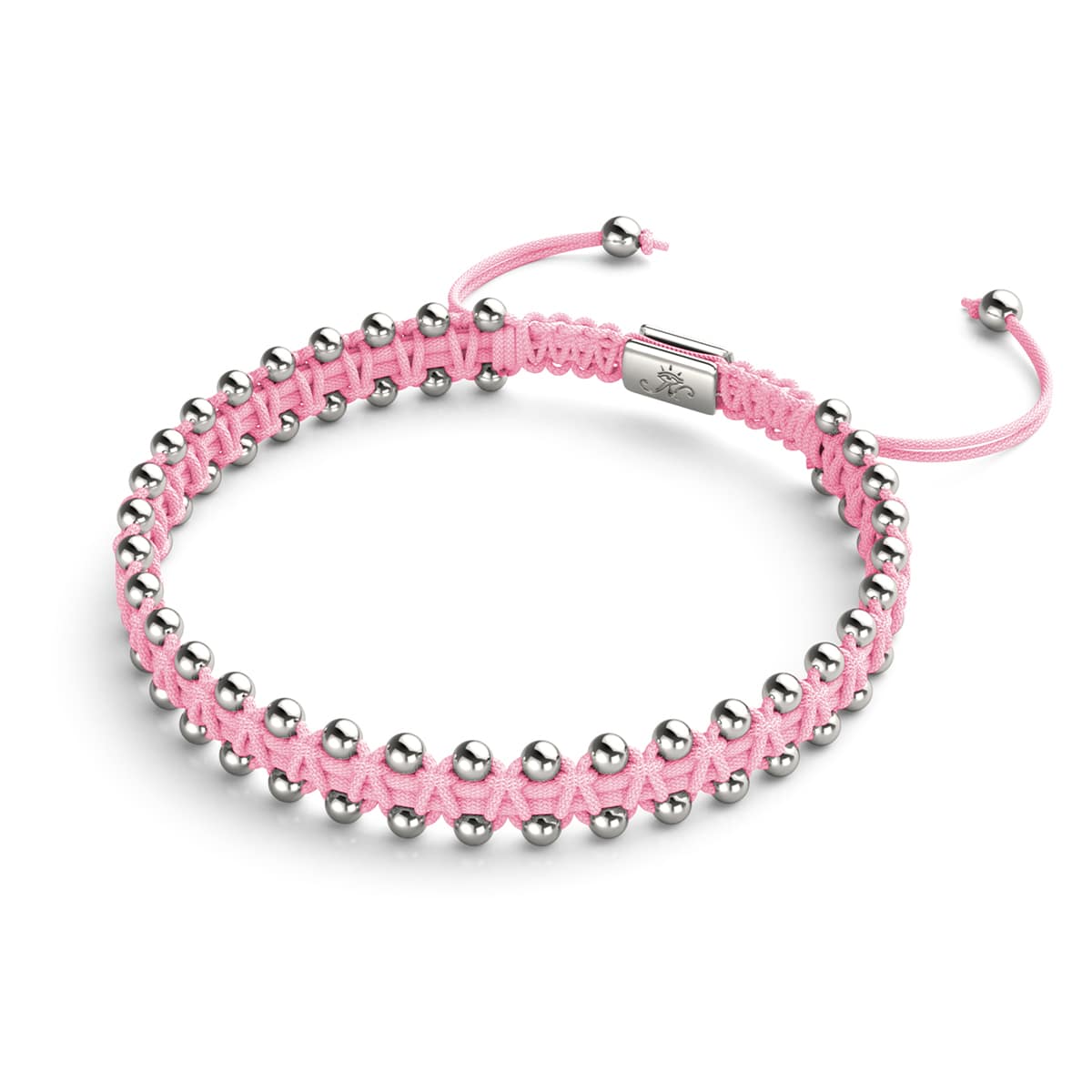 Argent x Bubblegum | Bracelet DOT de l'amitié