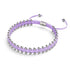 Argent x Lilas | Bracelet DOT de l'amitié