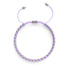 Argent x Lilas | Bracelet DOT de l'amitié
