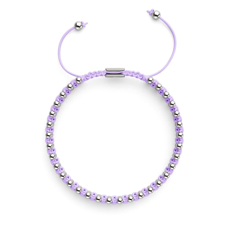 Silver x Lilac | Friendship DOT Bracelet