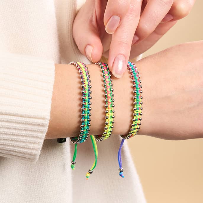 Argent x Spectre | Bracelet DOT de l'amitié