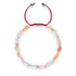 Mini Rainbow Supernova Galaxy Glass Pebble x Red String Bracelet